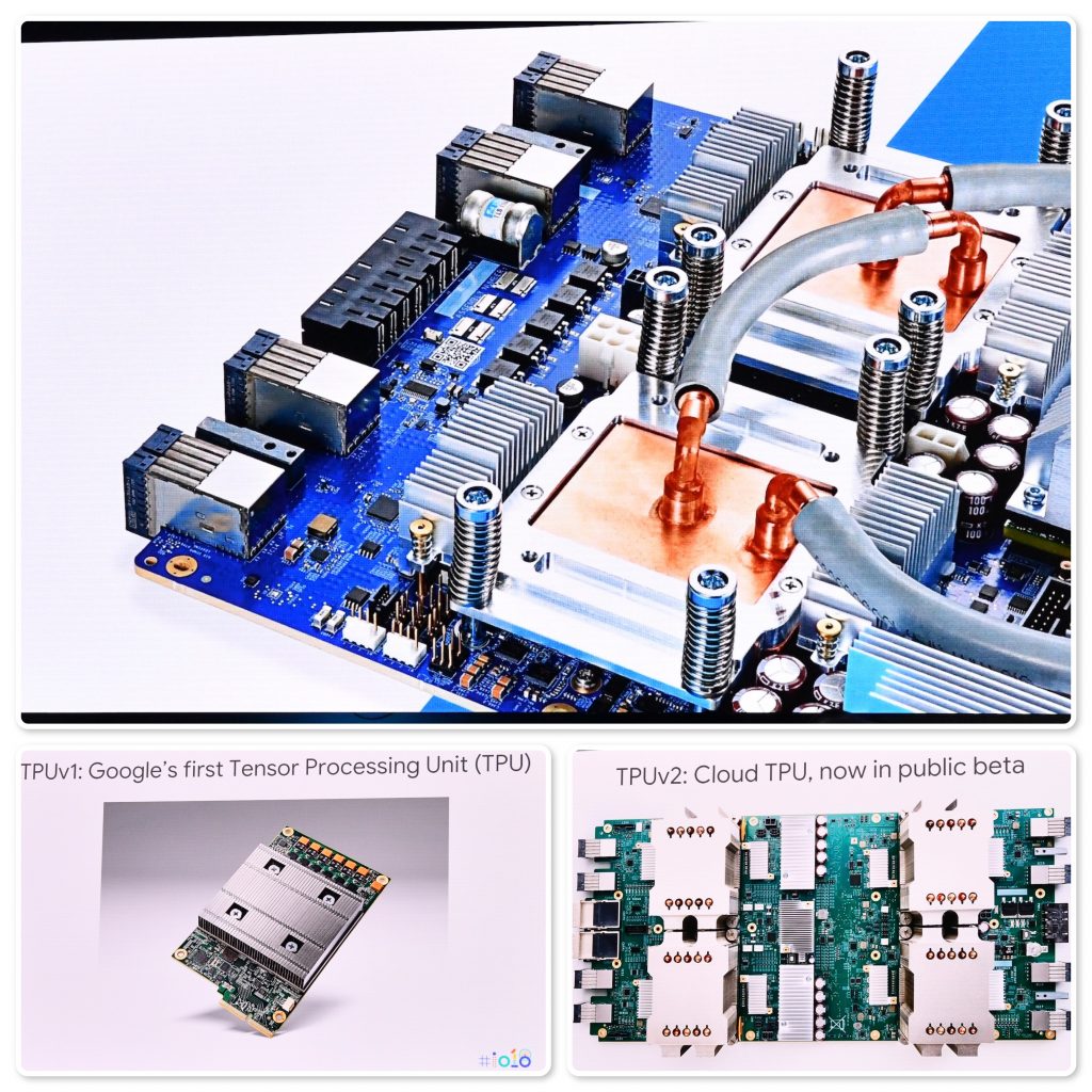 TPU v3的功耗肯定是蹭蹭蹭的涨，水冷作证